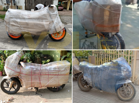 Bike Transport Services by VRL Packers and Movers Hyderabad